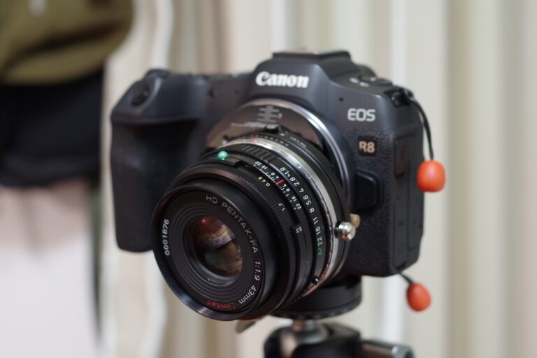 Fotodiox Tilt / Shift Adapter + FA 43mm Limited でチルトシフト撮影